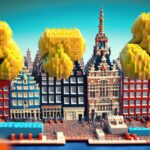 AI-Generated Lego Cities Building The Future Of Virtual Design with Midjourney5-60