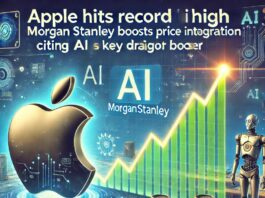 Apple Hits Record High on AI Optimism