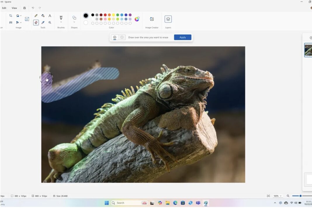 Mircosoft Paint Edit Filter Microsoft Paint Reinvents Itself: AI-Powered Tools to Transform Image ...