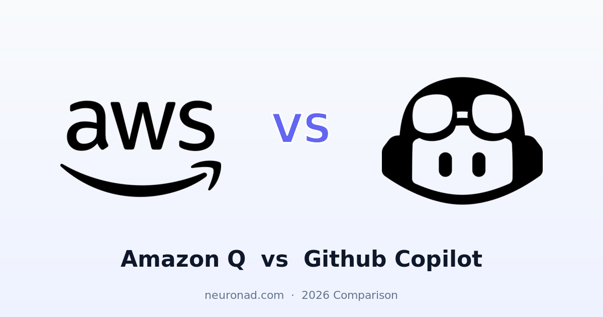 Amazon Q vs GitHub Copilot (2026) AWSNative AI Assistant vs Universal